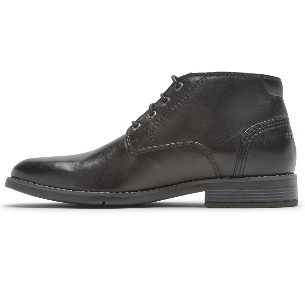 Rockport Singapore Mens Boots - Colden Chukka Black - CE5287963